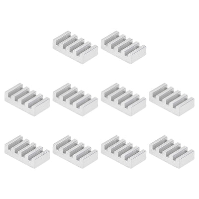 Harfington E Shape Aluminum Heatsink for MOS CPU GPU IC Chip 3D Printers 10pcs