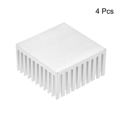 Harfington Slotted Notch Heatsink for MOS, IC Chip, RAM, CPU, 3D Printer 4pcs