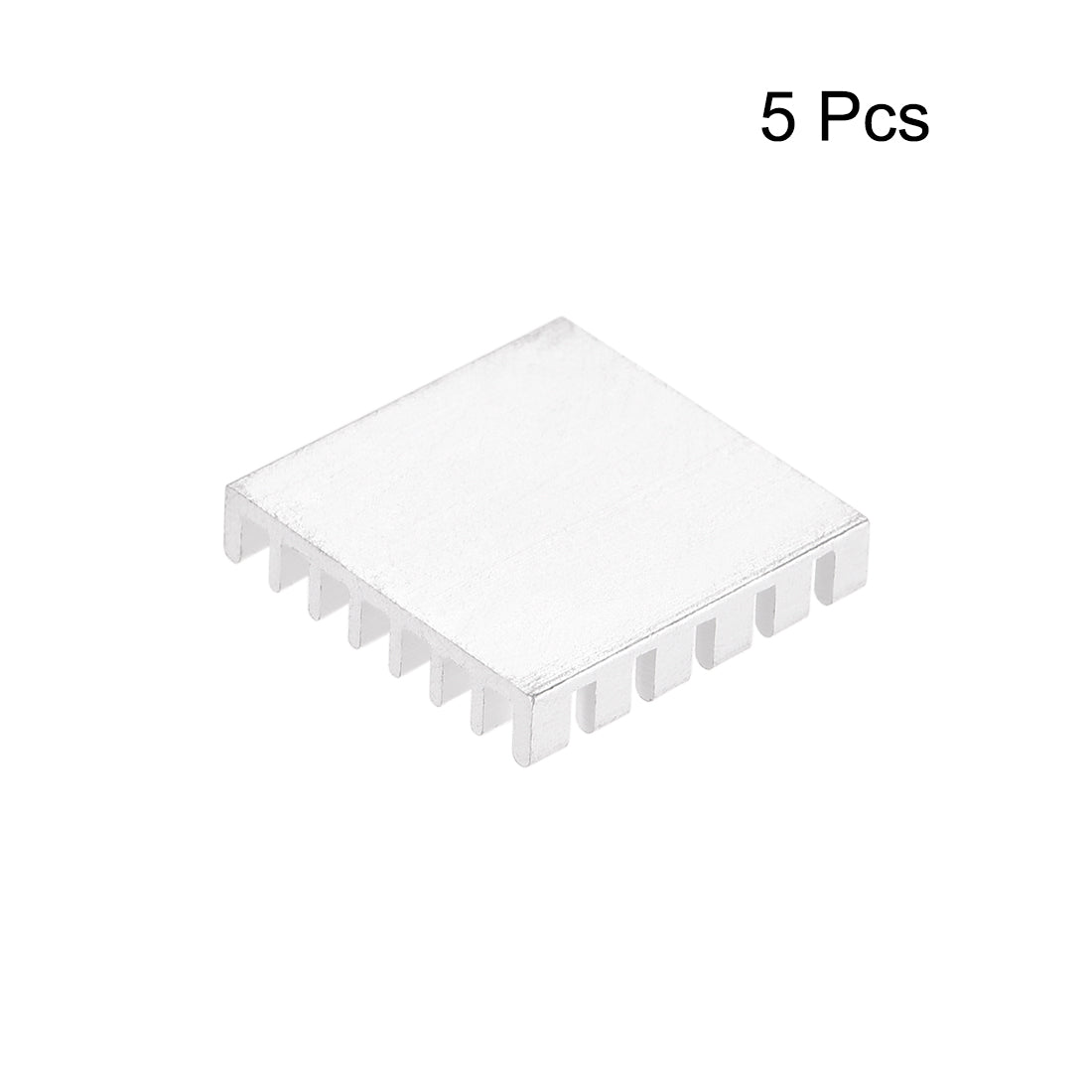 Harfington Slotted Notch Heatsink for MOS, IC Chip, RAM, CPU, 3D Printer 5pcs