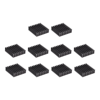 Harfington Slotted Notch Heatsink for MOS, IC Chip, Stepper Motor,3D Printer 10pcs