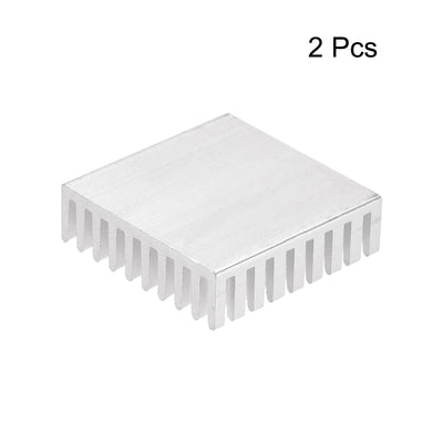 Harfington Slotted Notch Heatsink for MOS, IC Chip, Stepper Motor,3D Printer 2pcs