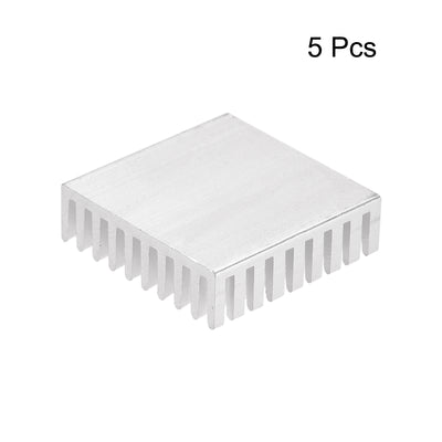 Harfington Slotted Notch Heatsink for MOS, IC Chip, RAM, CPU, Stepper Motor,3D Printer 5pcs