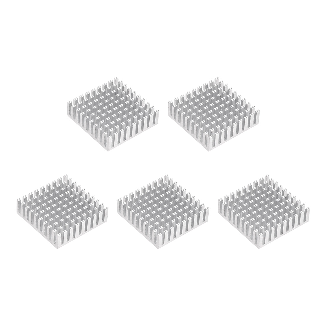 Harfington Slotted Notch Heatsink for MOS, IC Chip, RAM, CPU, Stepper Motor,3D Printer 5pcs