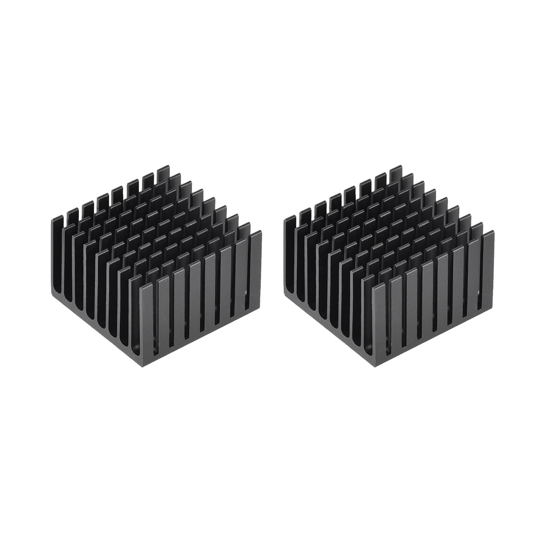 Harfington Slotted Notch Heatsink for MOS, IC Chip, Stepper Motor,3D Printer 2pcs