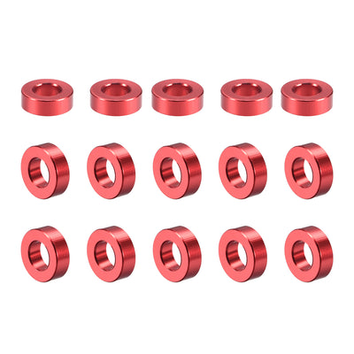 Harfington 15 Pcs Round Aluminum Standoff Column Spacer Aqua Blue for FPV Quadcopter RC Multirotors Parts DIY