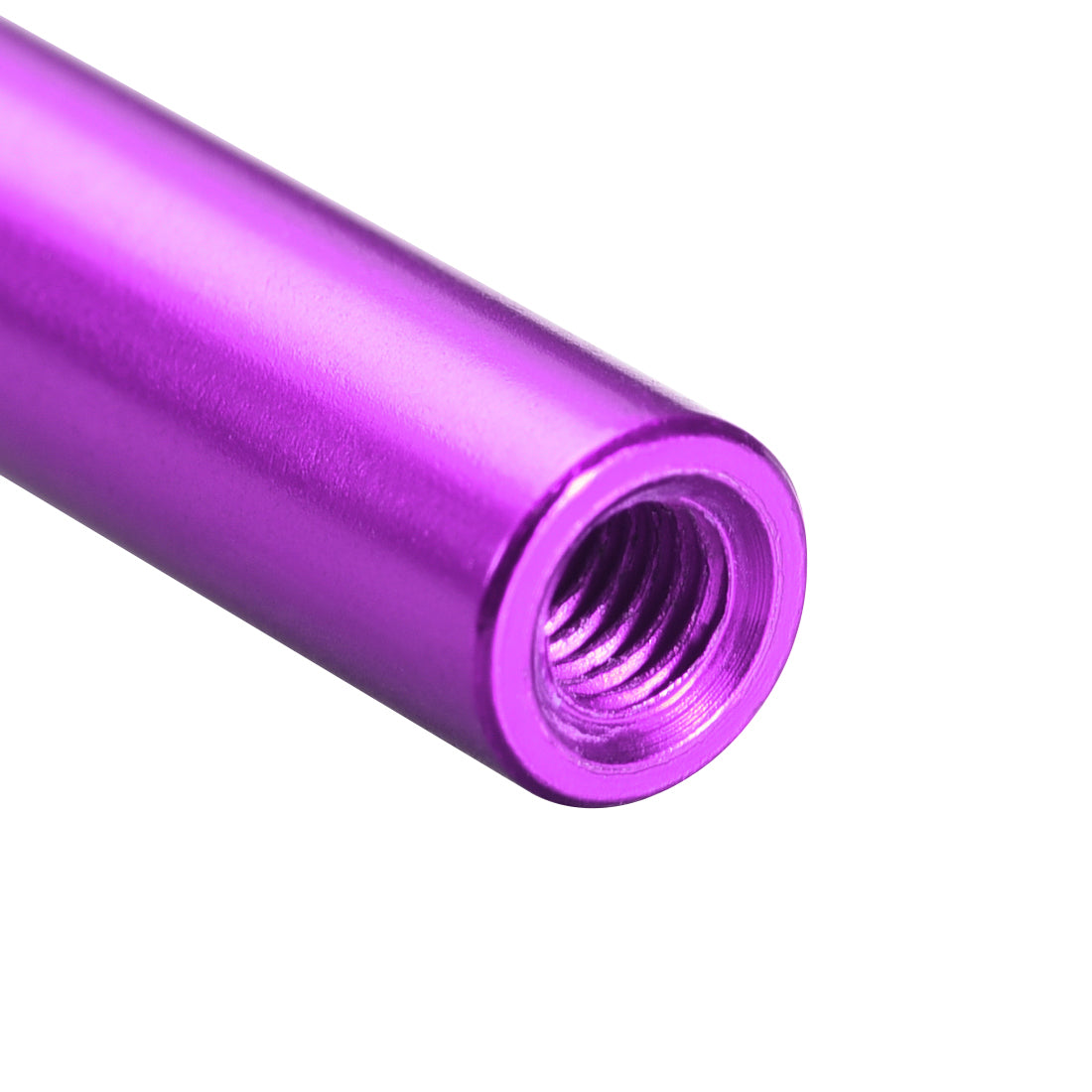 Harfington 15 Pcs Round Aluminum Standoff Column Spacer Female Purple for FPV Quadcopter RC Multirotors Parts DIY