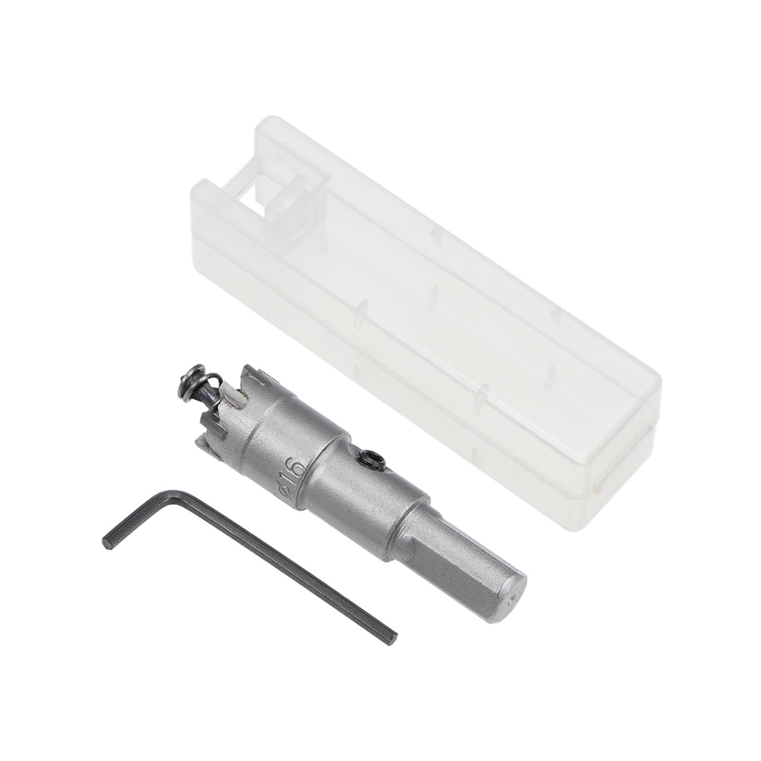 Harfington Hole Saw Cutter High Density Carbide Teeth for Stainless Steel Metal 2Pcs