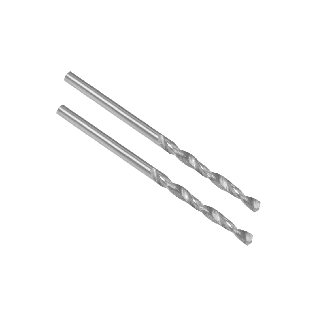 Harfington Tungsten Steel Straight Shank Twist Drill Bits 2pcs