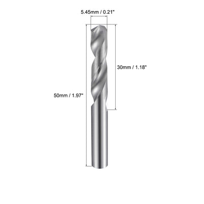 Harfington 50 HRC Solid Carbide Straight Shank Twist Drill Bits