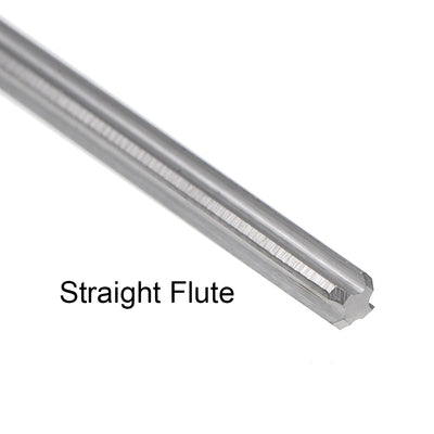 Harfington Round Shank Straight Flute Machine Milling Chucking Reamer Tool
