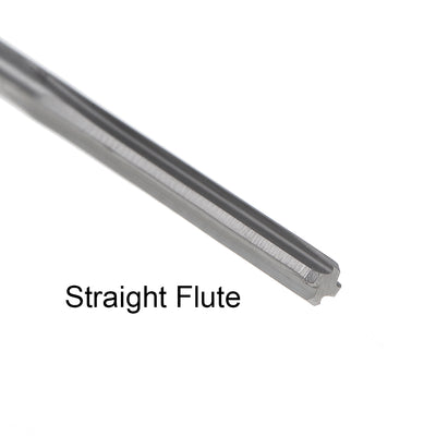 Harfington Round Shank Straight Flute Machine Milling Chucking Reamer Tool