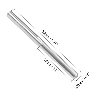 Harfington Solid Carbide Straight Flute Machine Milling Chucking Reamer