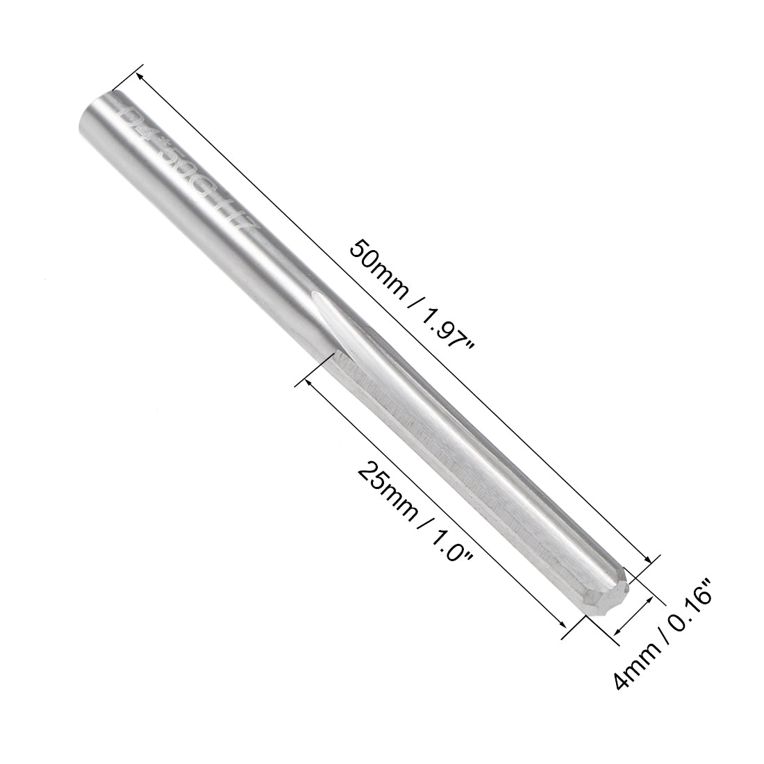 Harfington Solid Carbide Straight Flute Machine Milling Chucking Reamer