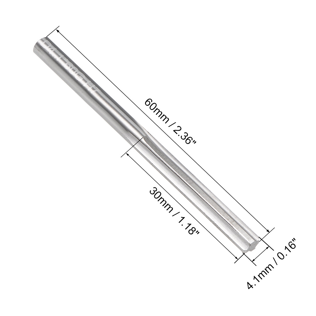 Harfington Solid Carbide Straight Flute Machine Milling Chucking Reamer