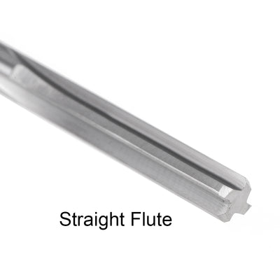 Harfington Solid Carbide Round Shank Straight Flutes Machine Milling Chucking Reamer