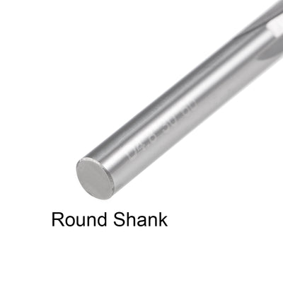 Harfington Solid Carbide Round Shank Straight Flutes Machine Milling Chucking Reamer