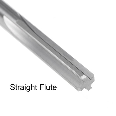 Harfington Solid Carbide Round Shank Straight Flutes Machine Milling Chucking Reamer