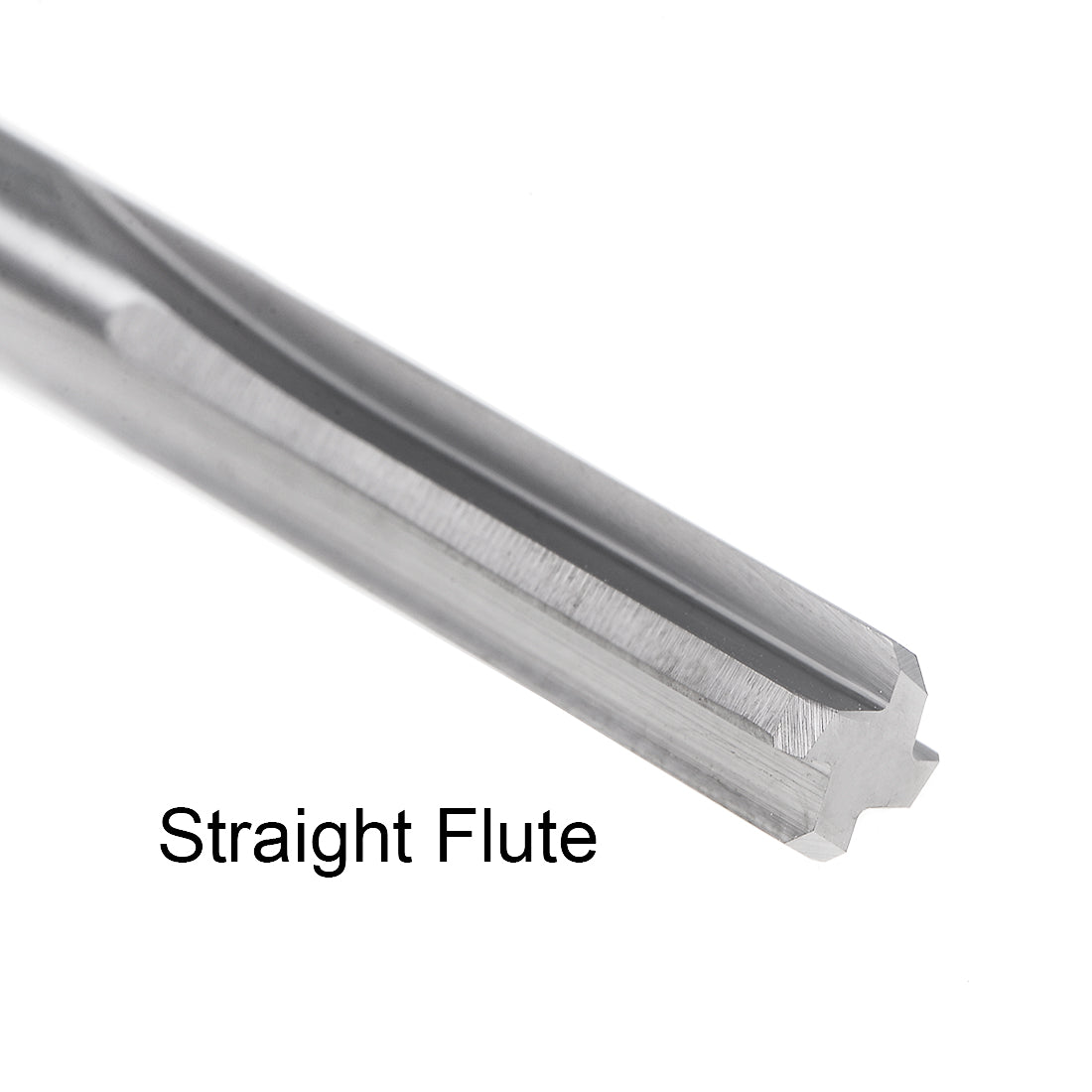 Harfington Solid Carbide Round Shank Straight Flutes Machine Milling Chucking Reamer