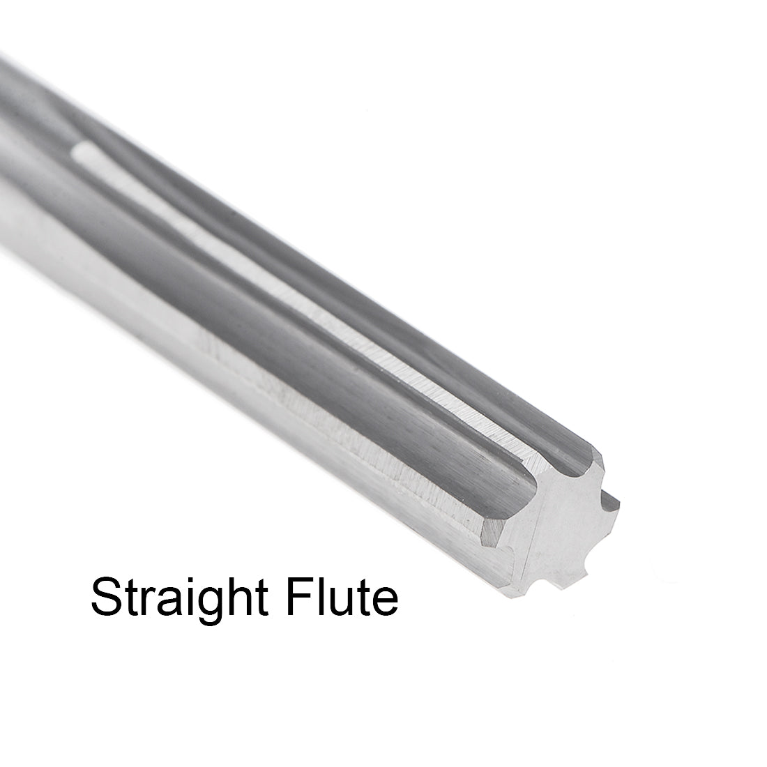 Harfington 6mm Carbide Round Shank 6 Straight Flutes Machine Milling Chucking Reamer