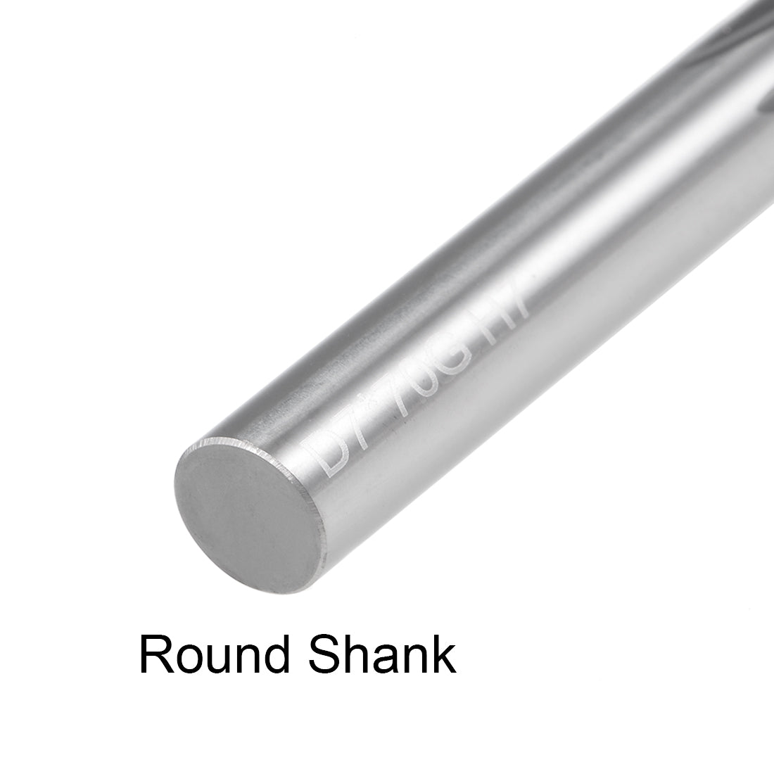 Harfington 7mm Carbide Round Shank 6 Straight Flutes Machine Milling Chucking Reamer