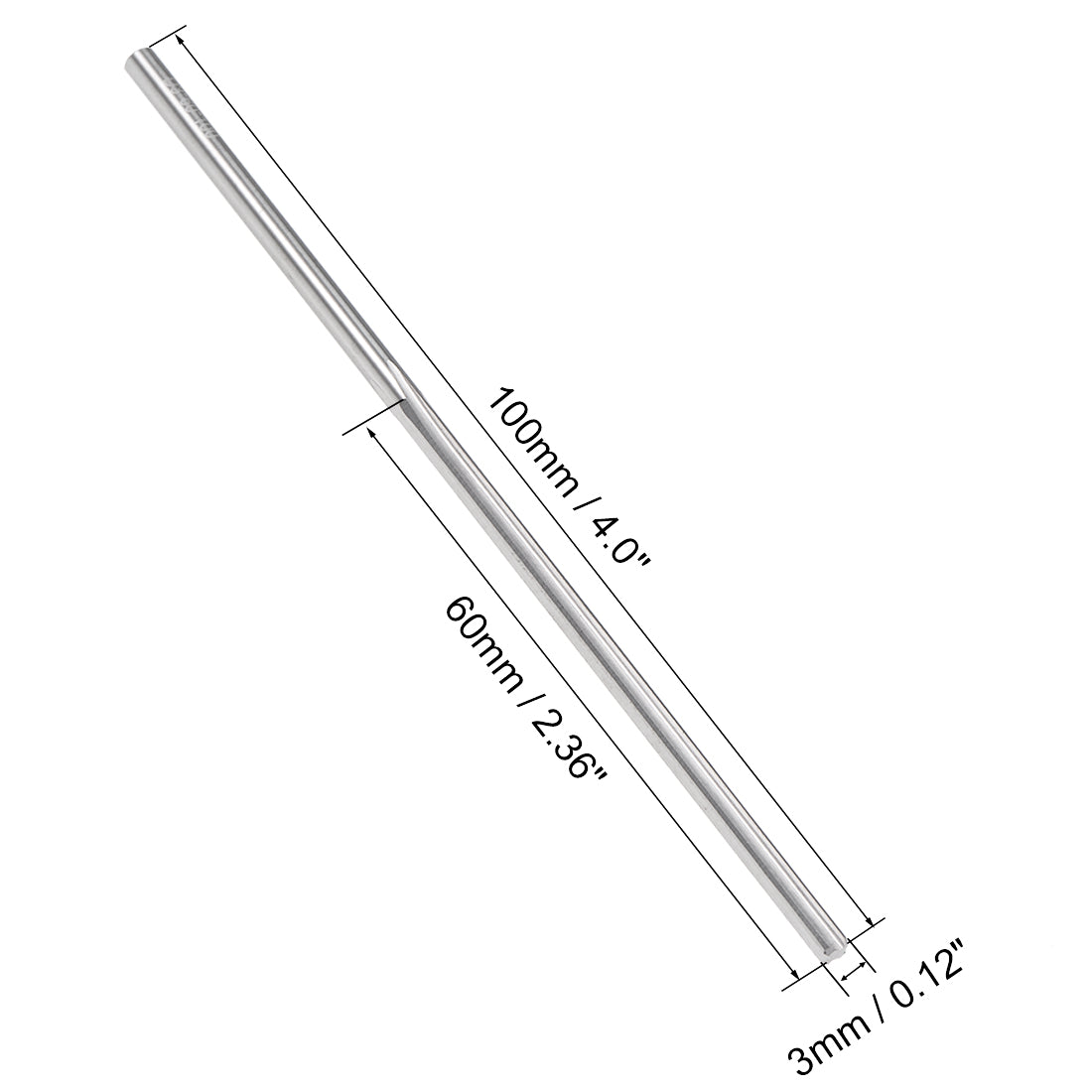 Harfington Solid Carbide Straight Flutes Machine Milling Chucking Reamer