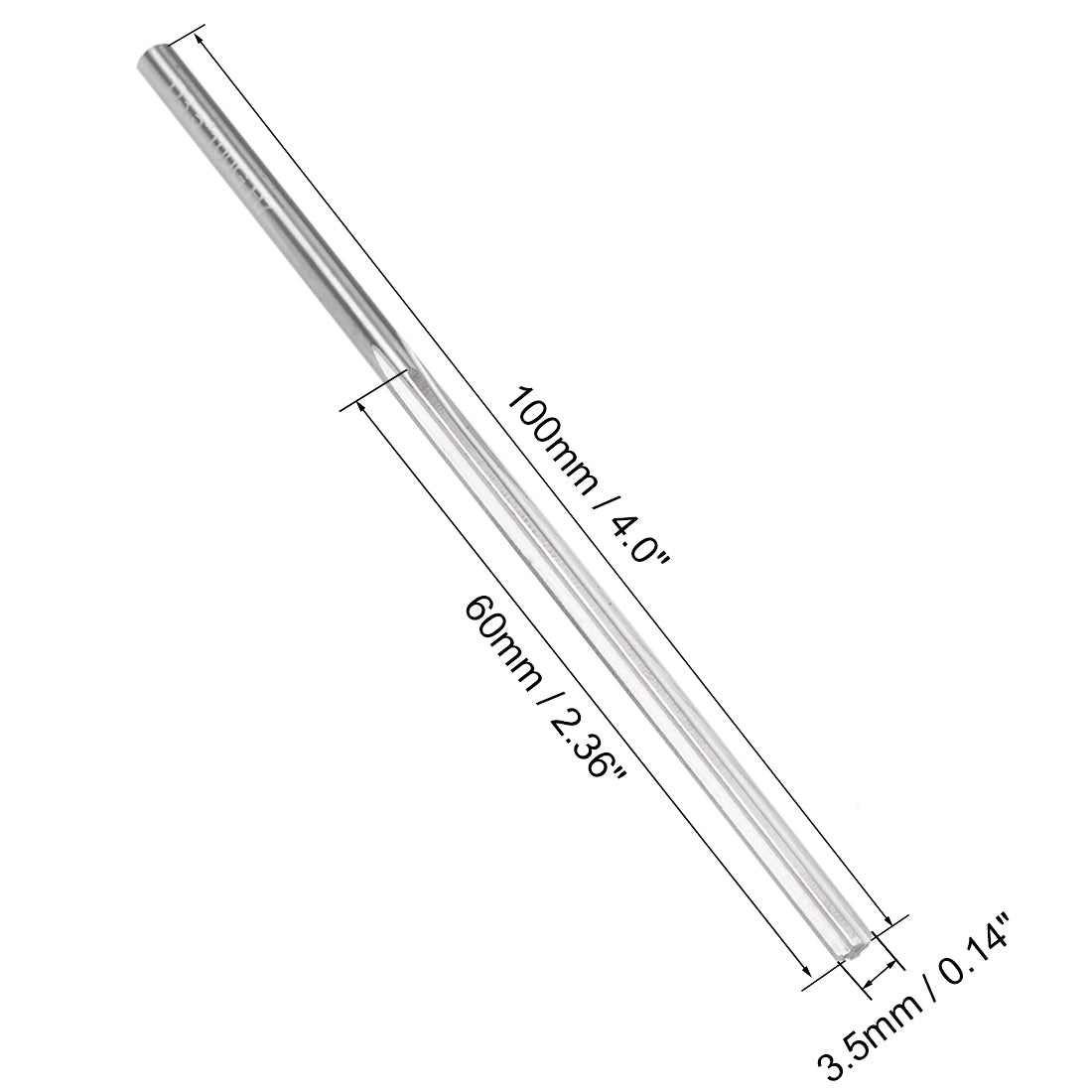 Harfington Solid Carbide Straight Flutes Machine Milling Chucking Reamer
