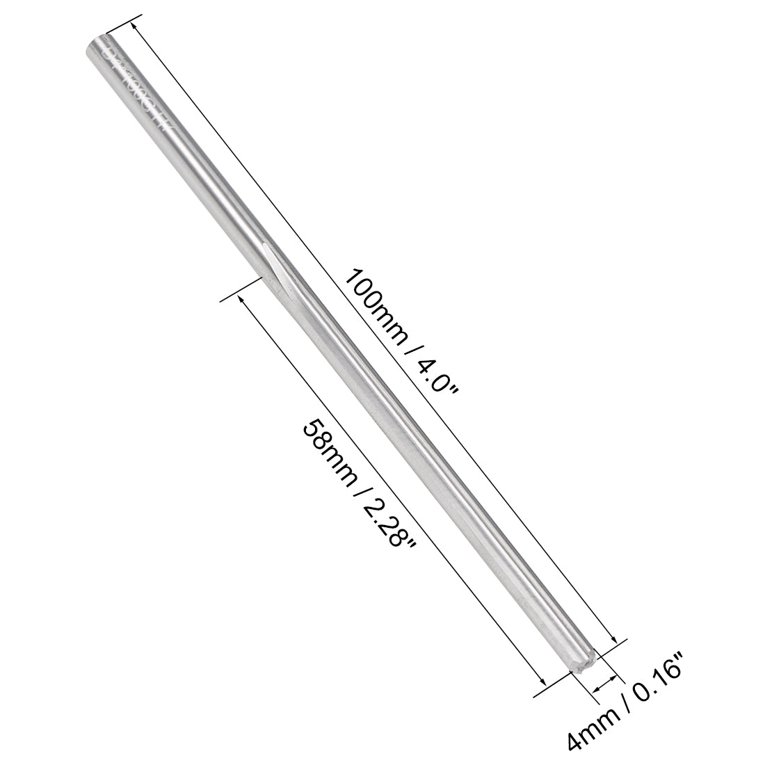 Harfington Solid Carbide Straight Flutes Machine Milling Chucking Reamer