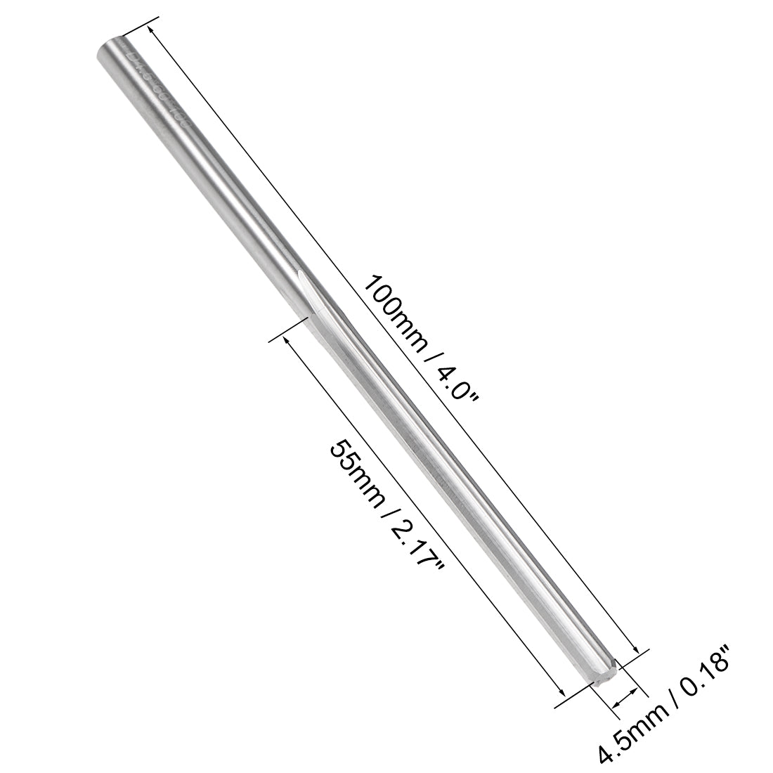 Harfington Solid Carbide Straight Flutes Machine Milling Chucking Reamer