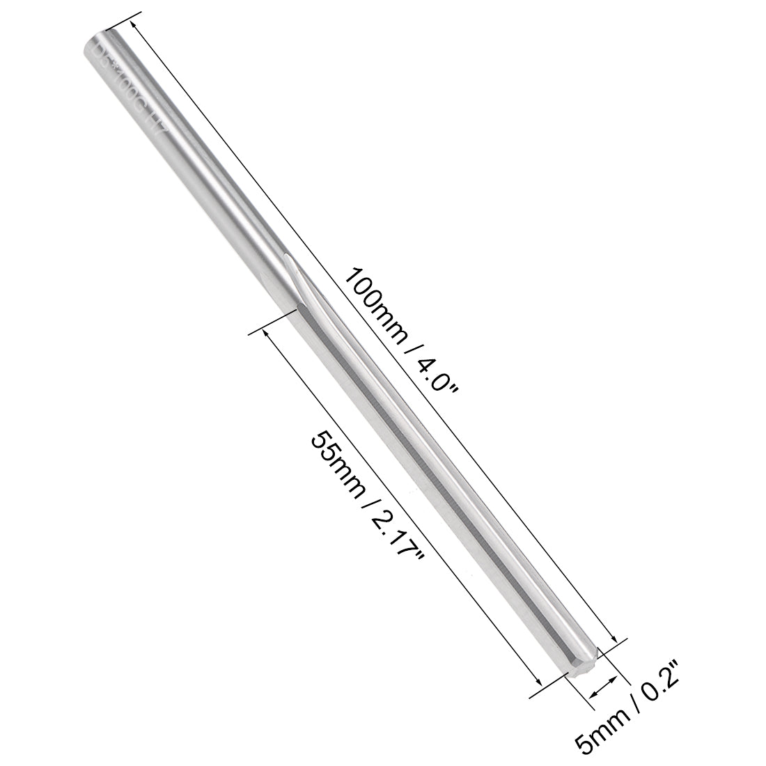 Harfington Solid Carbide Straight Flutes Machine Milling Chucking Reamer