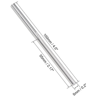 Harfington Solid Carbide Straight Flutes Machine Milling Chucking Reamer