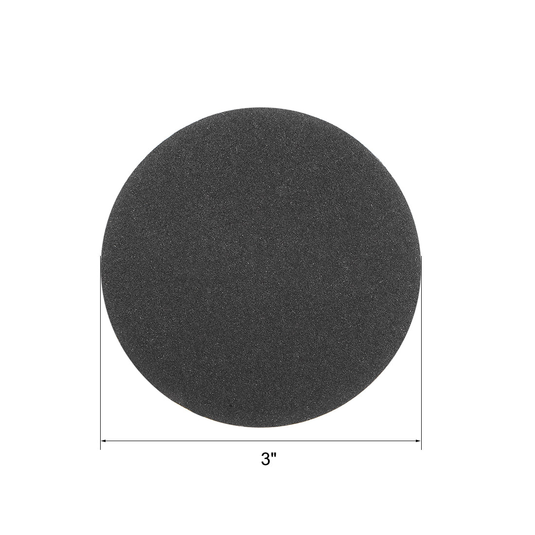 Harfington 3" Hook and Loop Sanding Disc 320/400/600 Grit Silicon Carbide Wet/Dry 30Pcs