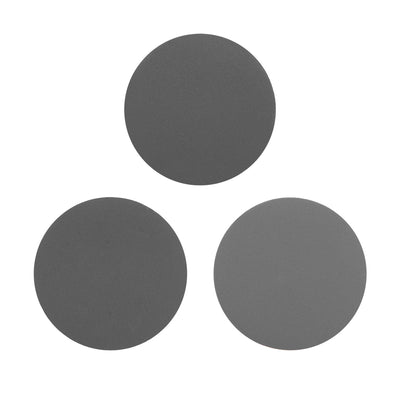 Harfington 3" Hook and Loop Sanding Disc 1200/1500/2000 Grit Silicon Carbide Wet/Dry 15Pcs