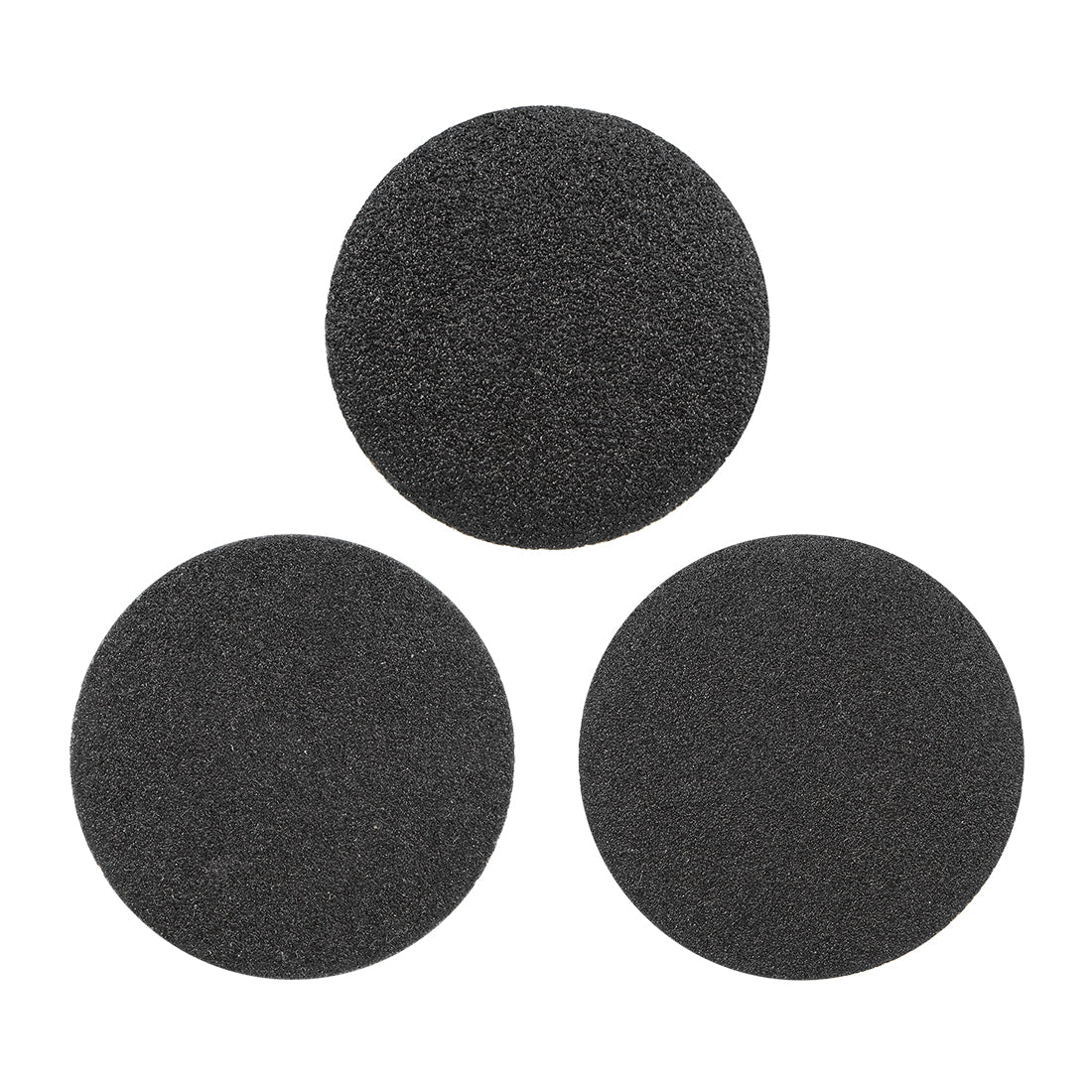 Harfington 3" Hook and Loop Sanding Disc 80/100/120 Grit Silicon Carbide Wet/Dry 15Pcs