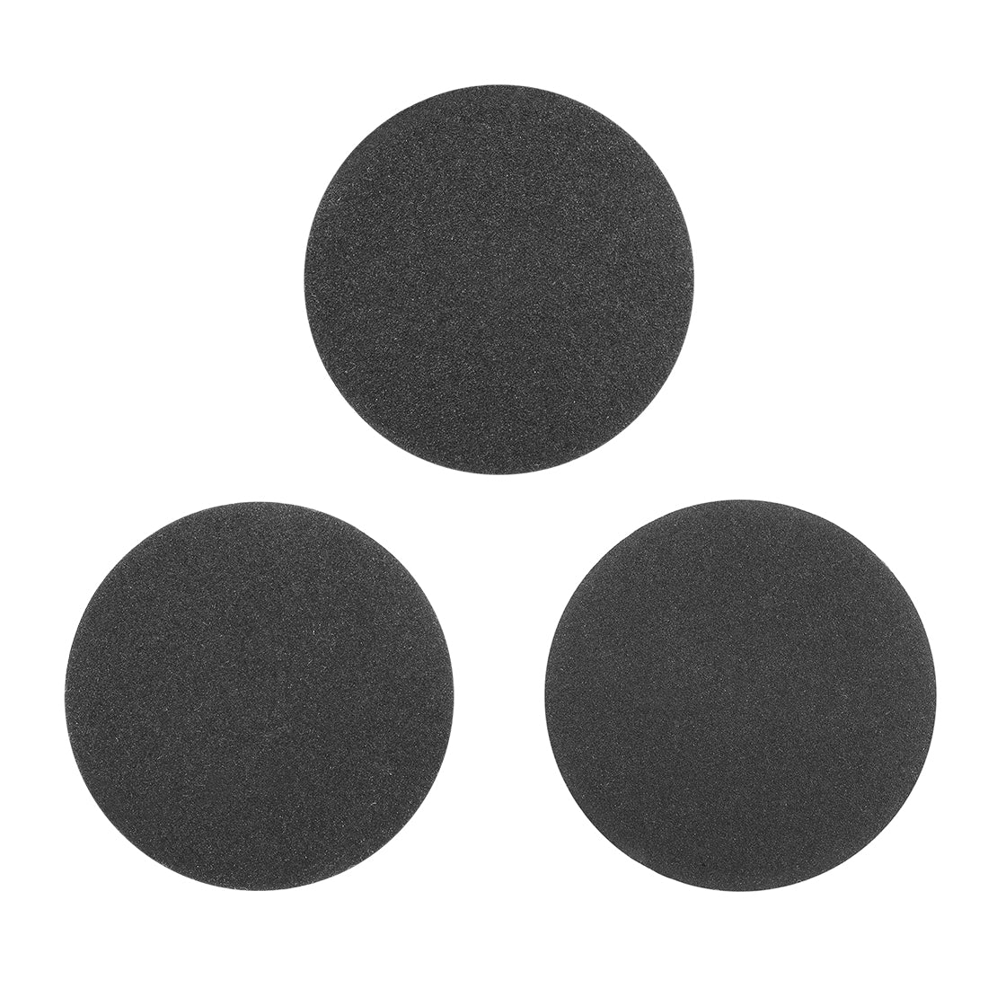 Harfington 3" Hook and Loop Sanding Disc 180/240/320 Grit Silicon Carbide Wet/Dry 15Pcs