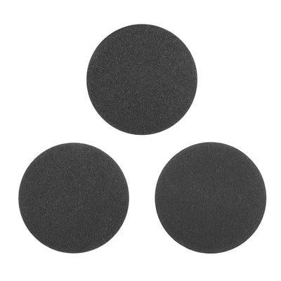 Harfington 3" Hook and Loop Sanding Disc 180/240/320 Grit Silicon Carbide Wet/Dry 15Pcs