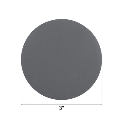 Harfington 3" Hook and Loop Sanding Disc 2500/4000/7000 Grit Silicon Carbide Wet/Dry 15Pcs