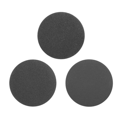 Harfington 3" Hook and Loop Sanding Disc 240/400/800 Grit Silicon Carbide Wet/Dry 15Pcs