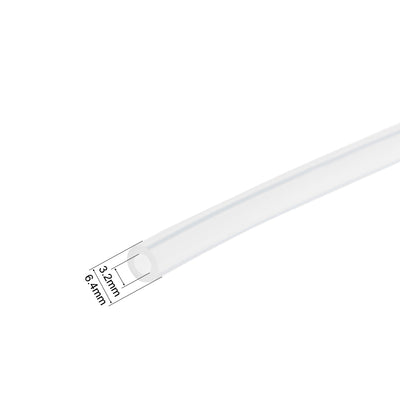 Harfington Silicone Tube, Silicone Rubber Tubes Air Hoses Water Pipes for Pump Transfer