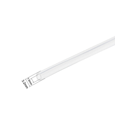 Harfington Silicone Tube, Silicone Rubber Tubes Air Hoses Water Pipes for Pump Transfer