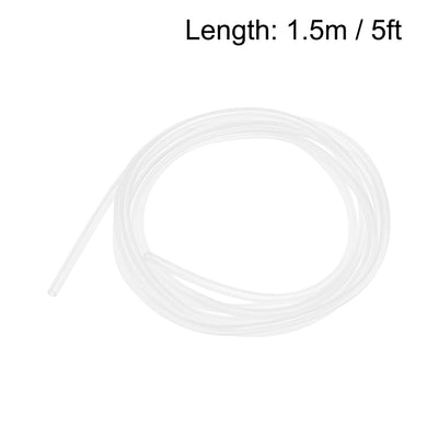 Harfington Silicone Tube, Silicone Rubber Tubes Air Hoses Water Pipes for Pump Transfer