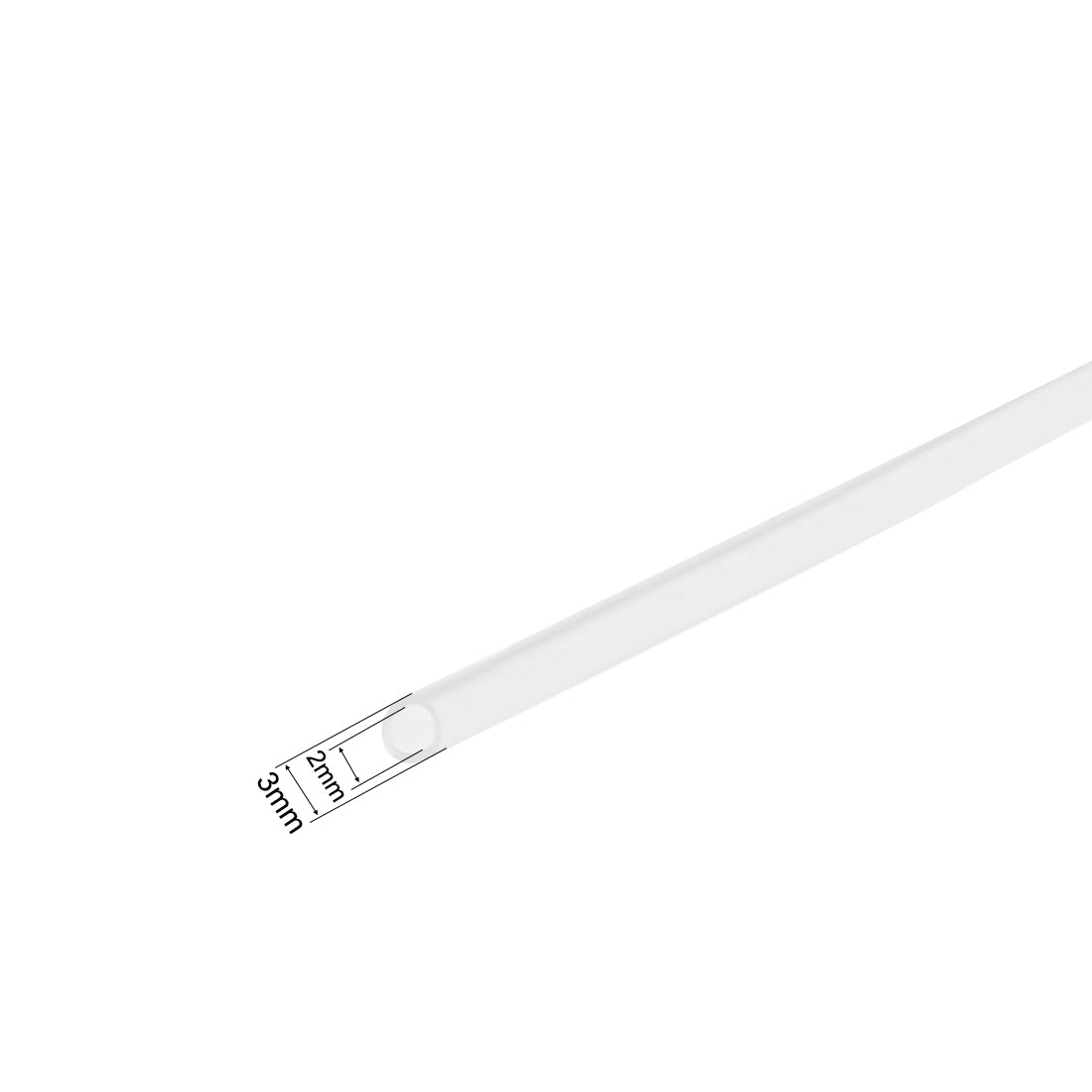 Harfington Silicone Tube, Silicone Rubber Tubes Air Hoses Water Pipes for Pump Transfer