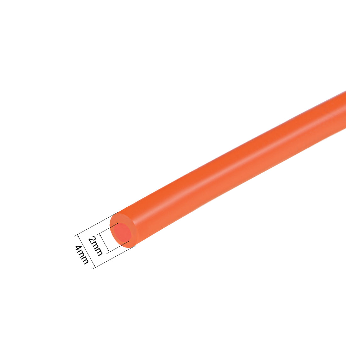 Harfington Silicone Tube, Silicone Rubber Tube Air Hose Water Pipe for Pump Transfer