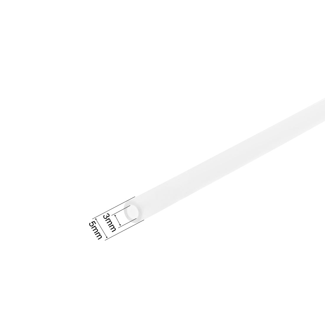 Harfington Silicone Tube, Silicone Rubber Tube Air Hose Water Pipe for Pump Transfer