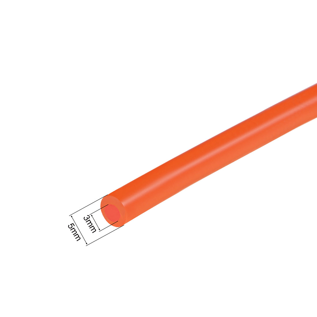 Harfington Silicone Tube, Silicone Rubber Tube Air Hose Water Pipe for Pump Transfer