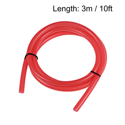 Harfington Silicone Tube, Silicone Rubber Tube Air Hose Water Pipe for Pump Transfer