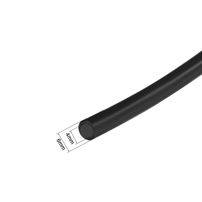 Harfington Silicone Tube, Silicone Rubber Tube Air Hose Water Pipe for Pump Transfer