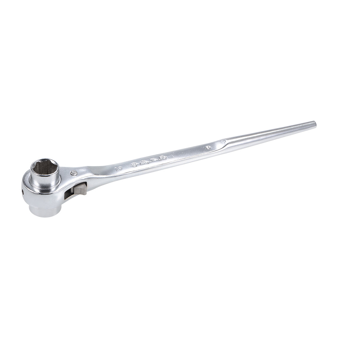 Harfington 6 Point Dual Socket Ratchet Wrench, Ratcheting Scaffold Spanner