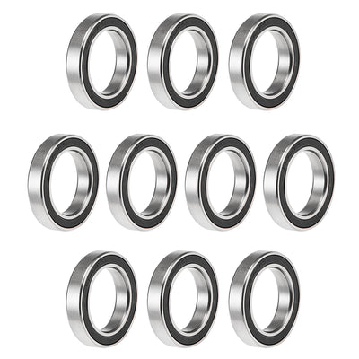 Harfington Deep Groove Ball Bearings Thin Section Double Sealed Chrome Steel ABEC3