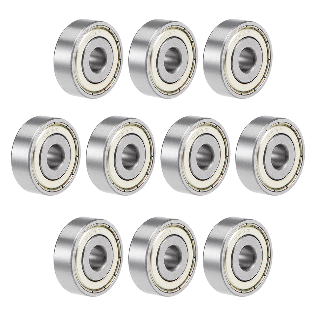 Harfington Deep Groove Ball Bearings Double Shield Chrome Steel ABEC3