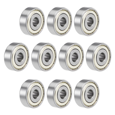 Harfington Deep Groove Ball Bearings Double Shield Chrome Steel ABEC3